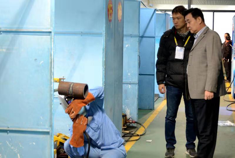 2018年福州市焊工职业技能竞赛在我院成功落幕(图3)