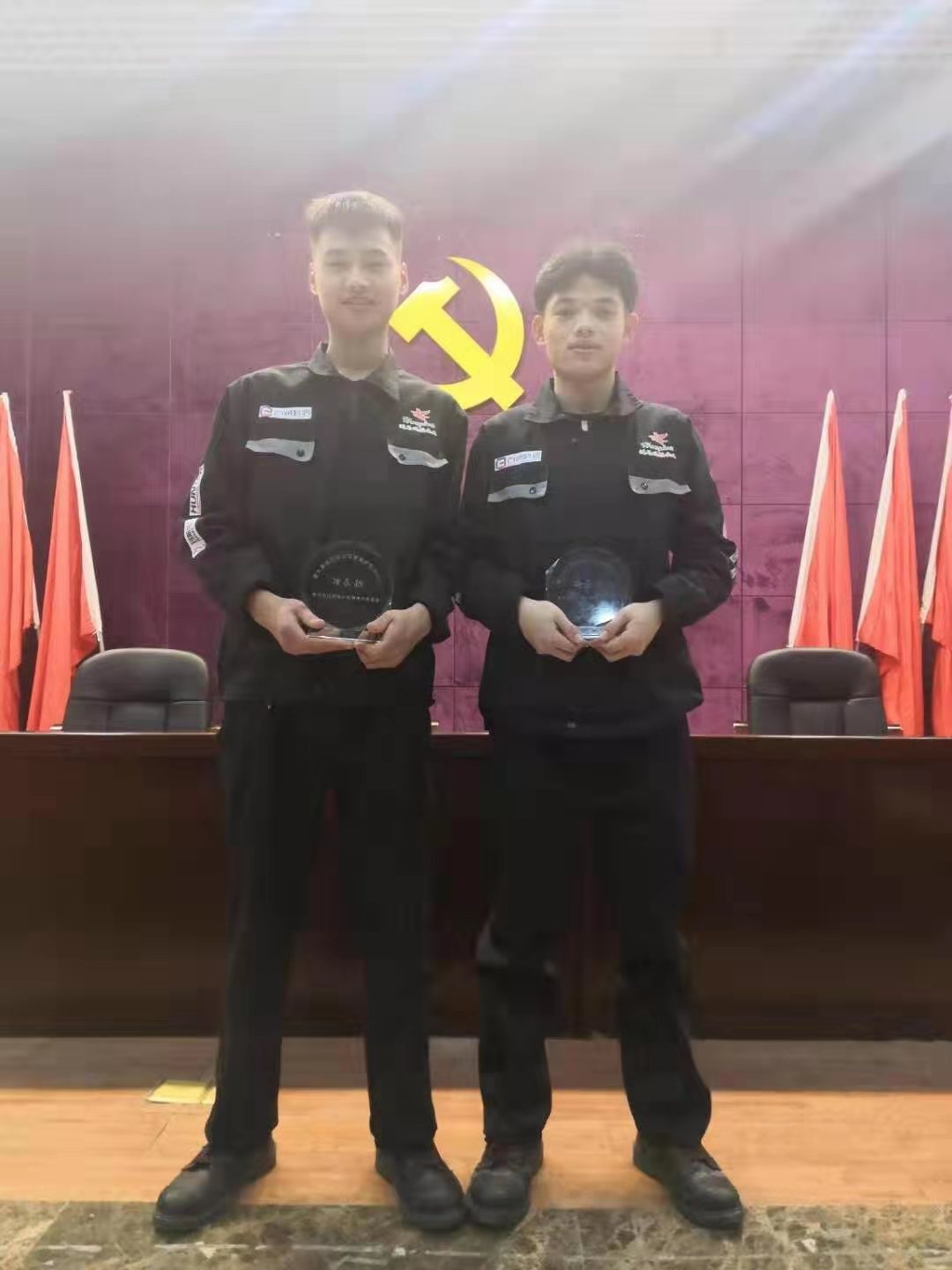 我院选手获“汽车车身修复”、“新能源汽车”两个项目省赛一等奖(图2)