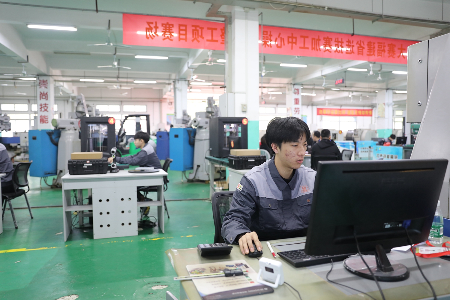 第九届全国数控技能大赛福建省选拔赛在澳门永利集团落幕(图4)