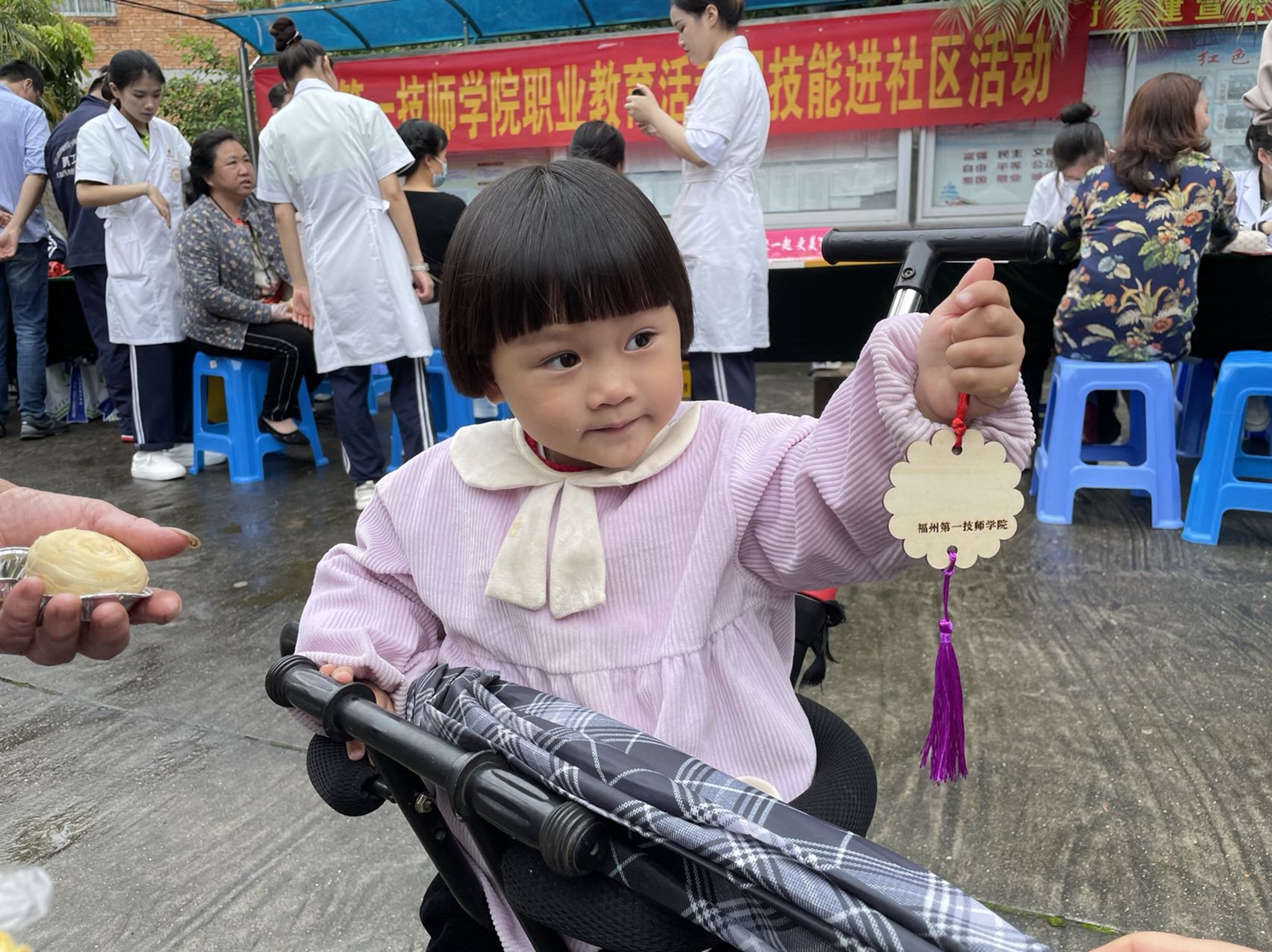 【职教活动周系列报道⑧】澳门永利集团开展“技能进社区”活动(图7)