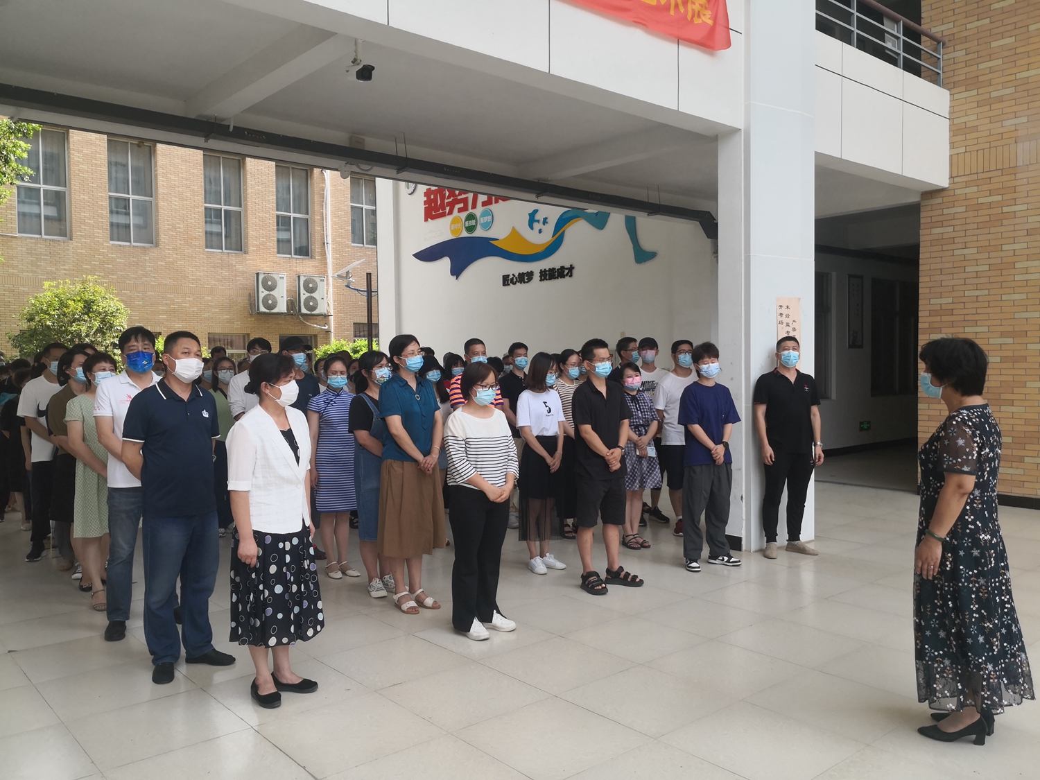 澳门永利集团开展新冠疫情防控应急演练(图1)